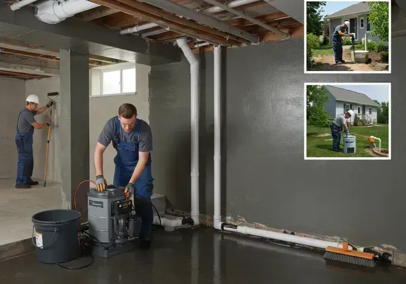 Basement Waterproofing and Flood Prevention process in Bannockburn, IL